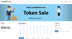 Desktop Screenshot of lakebtc.com